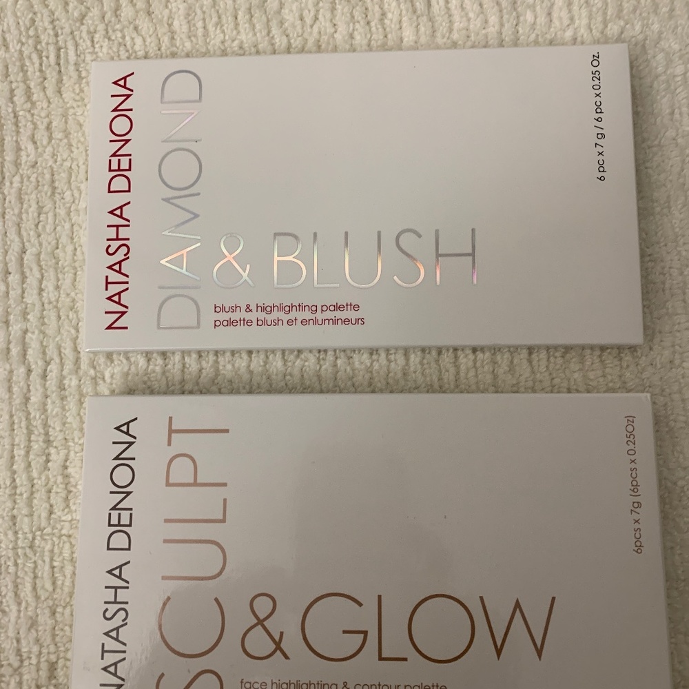 Natasha Denona Blush and Highligthing Palette set NEW